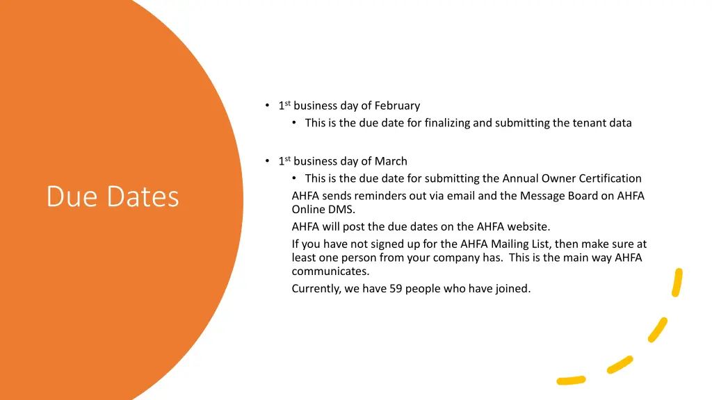1 st business day of february this