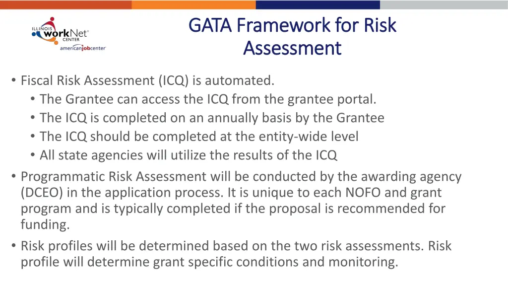 gata framework for risk gata framework for risk