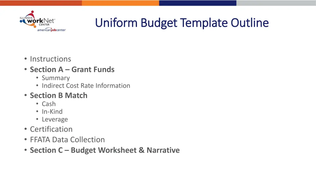 uniform budget template outline uniform budget