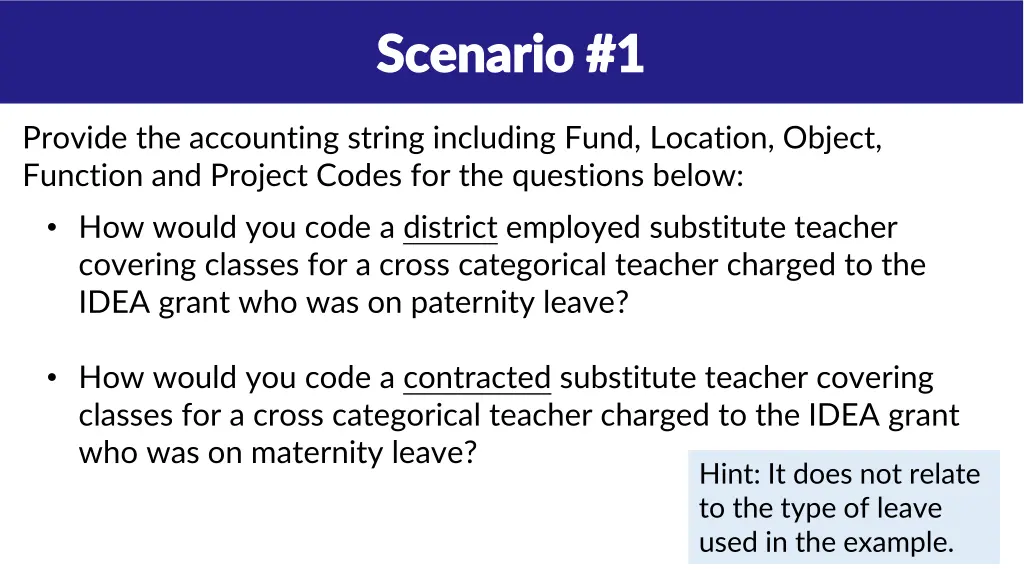 scenarios scenarios scenario 1 scenario 1 1