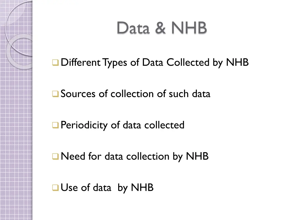 data nhb