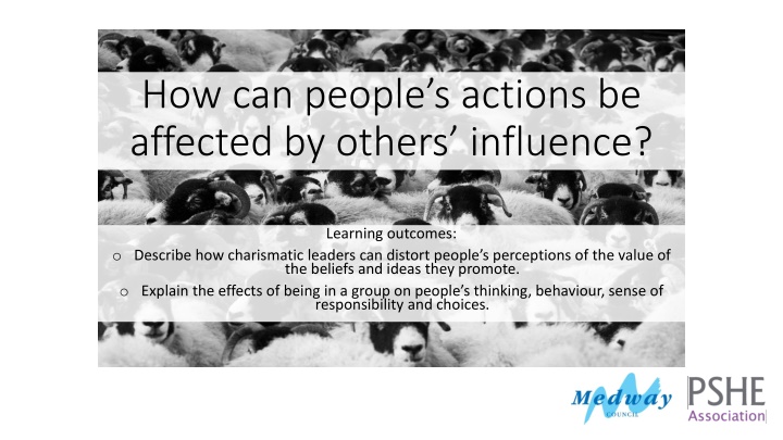 how can people s actions be affected by others