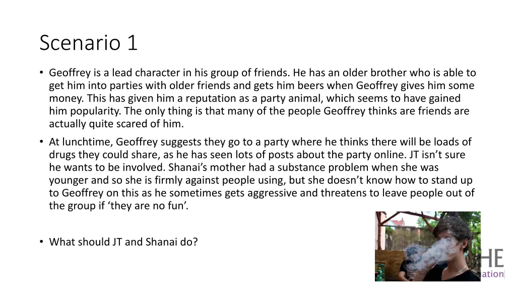 scenario 1