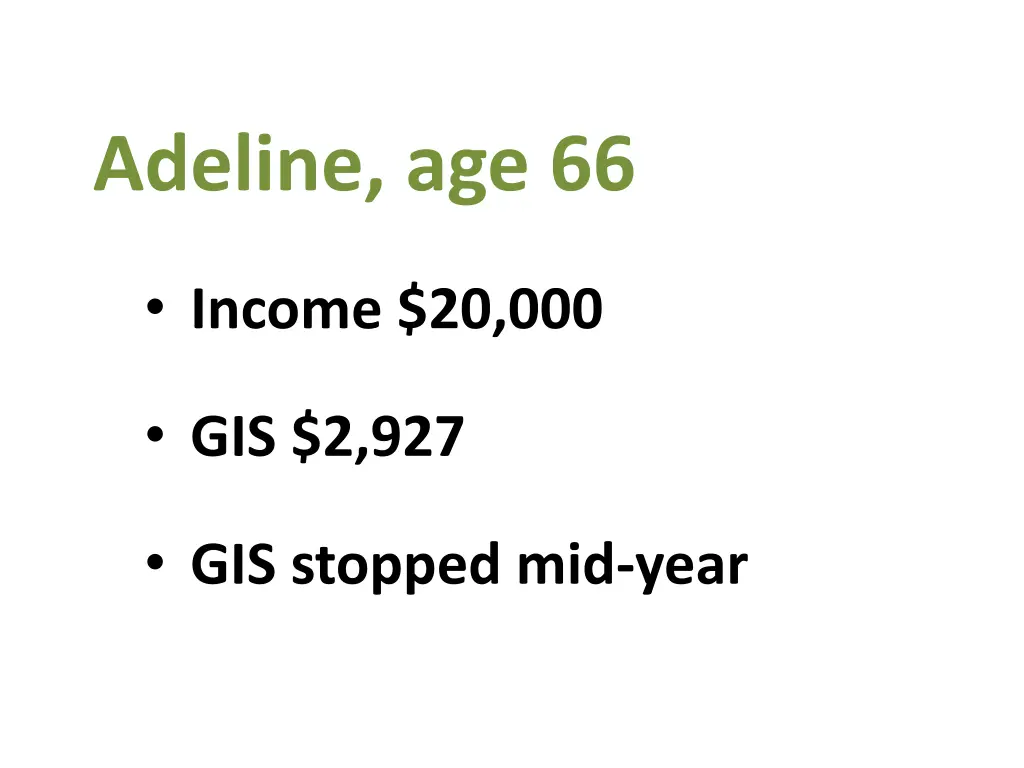 adeline age 66