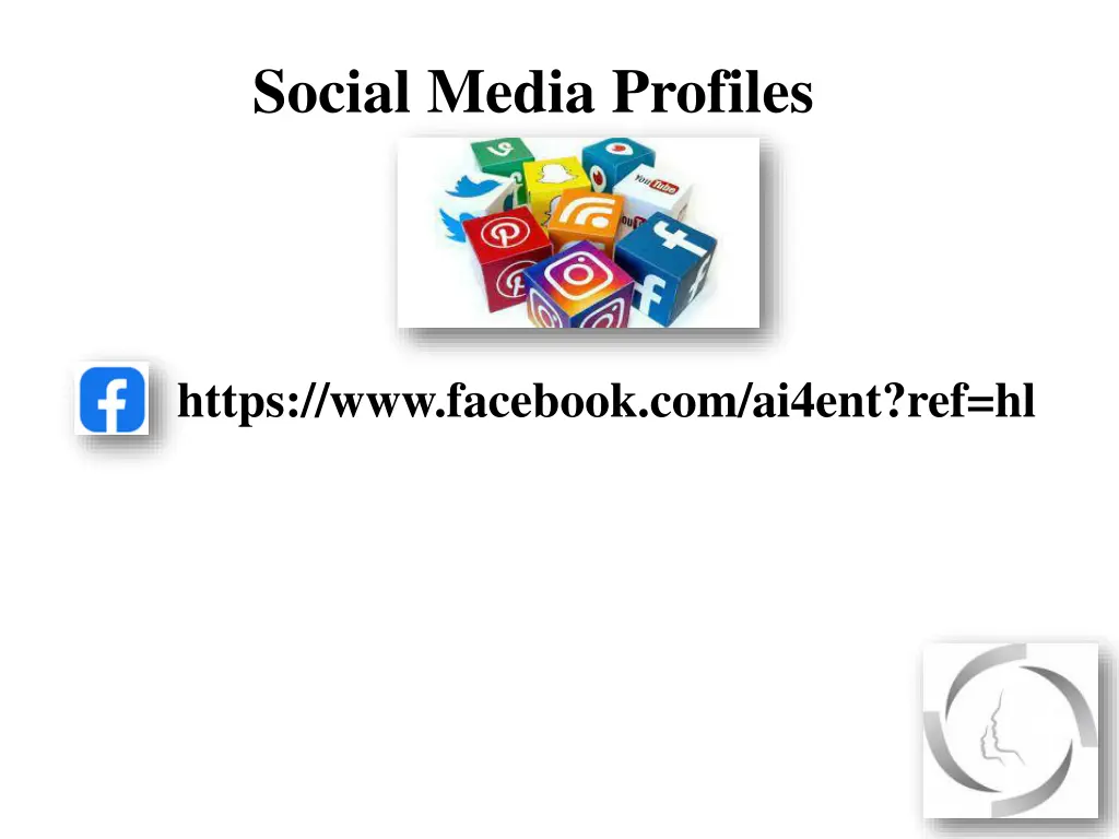 social media profiles