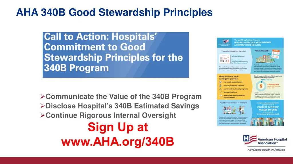 aha 340b good stewardship principles