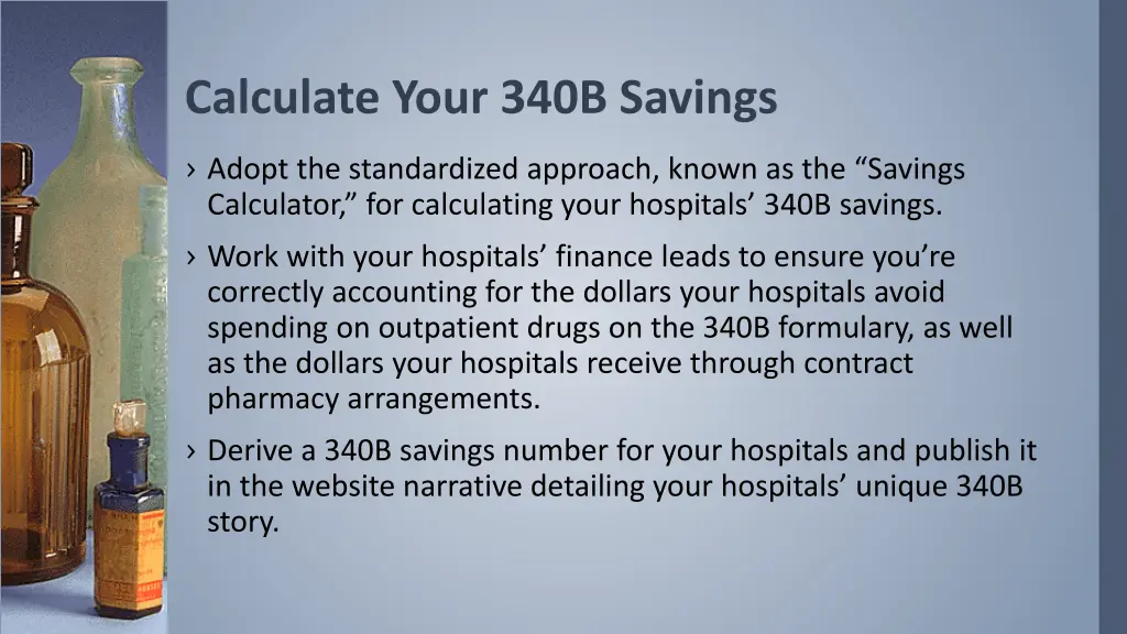 calculate your 340b savings