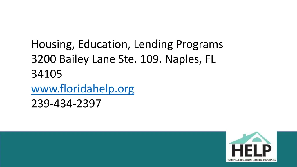 housing education lending programs 3200 bailey