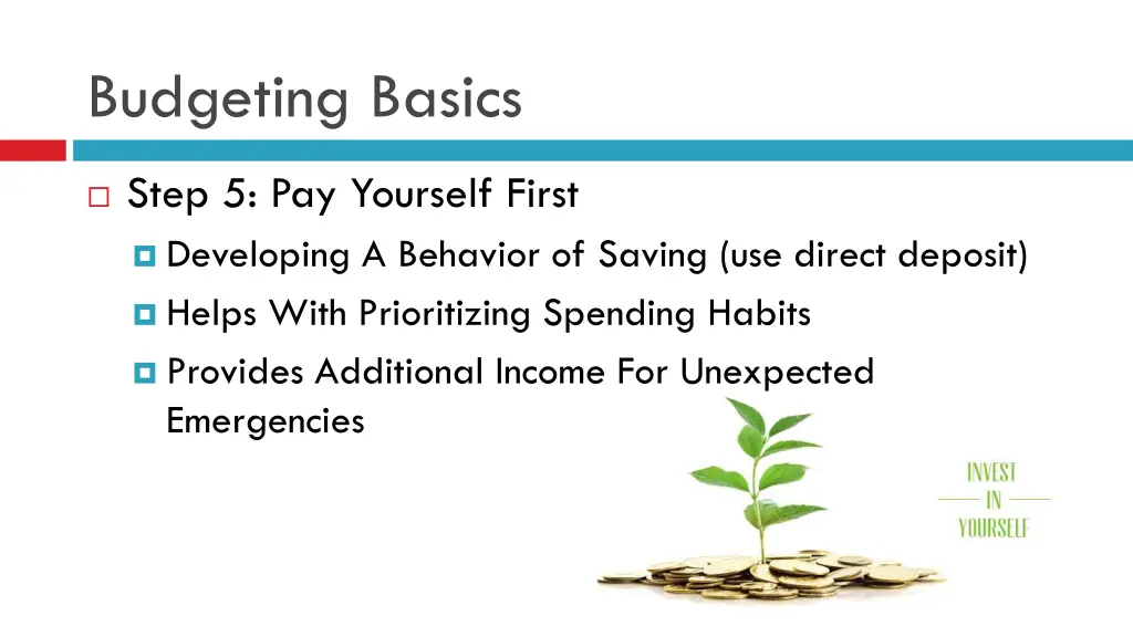 budgeting basics 4