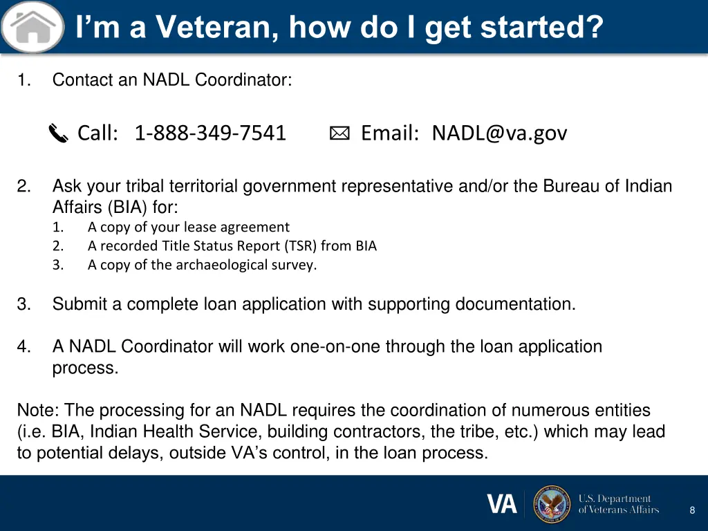 i m a veteran how do i get started