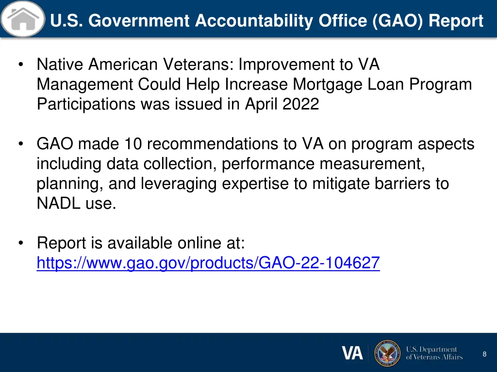u s government accountability office gao report