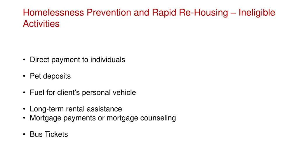 homelessness prevention and rapid re housing 2