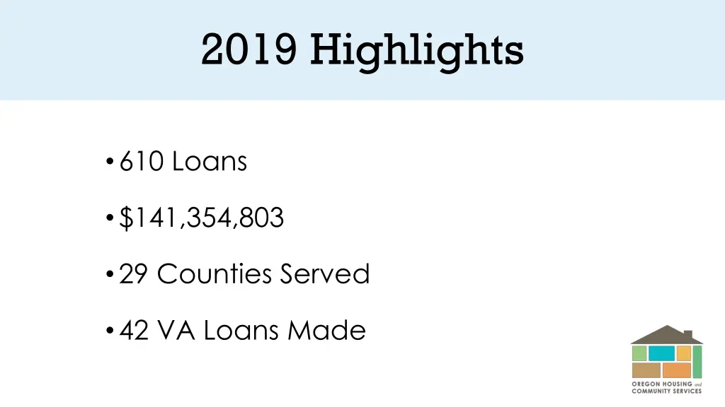 2019 highlights