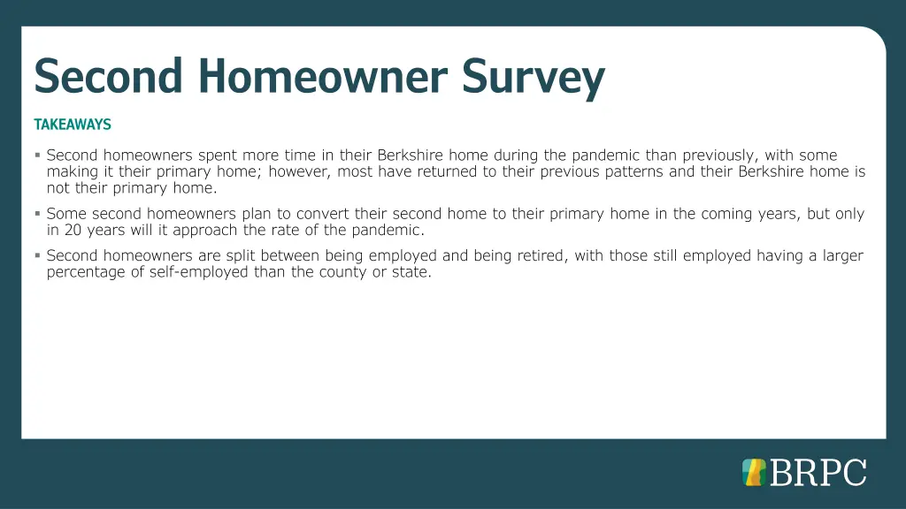second homeowner survey