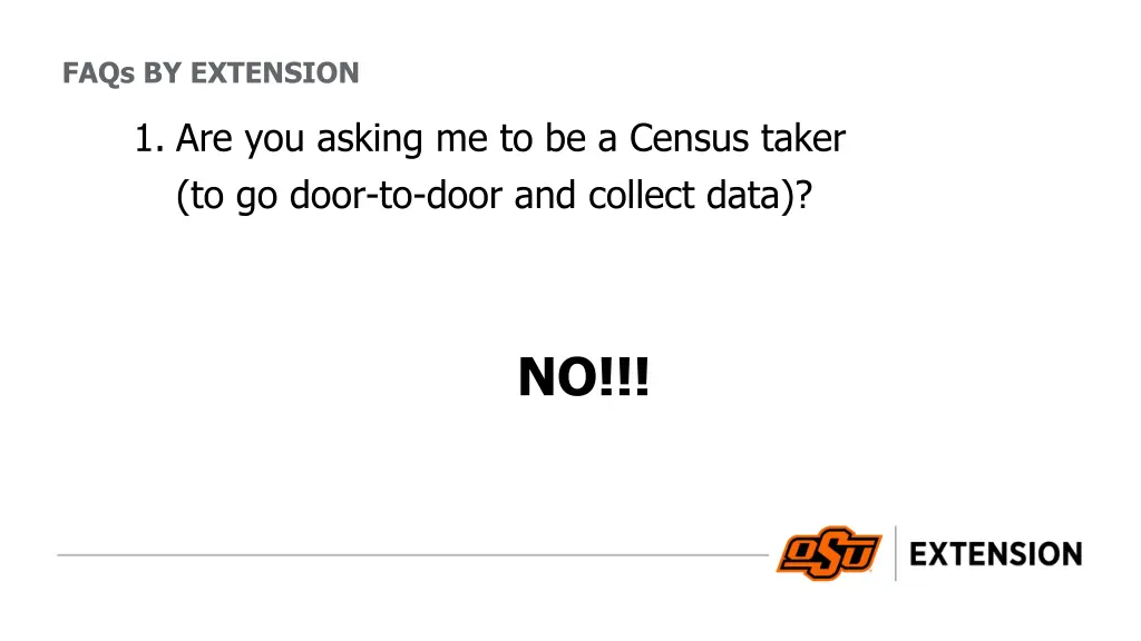 faqs by extension