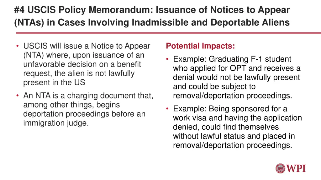 4 uscis policy memorandum issuance of notices