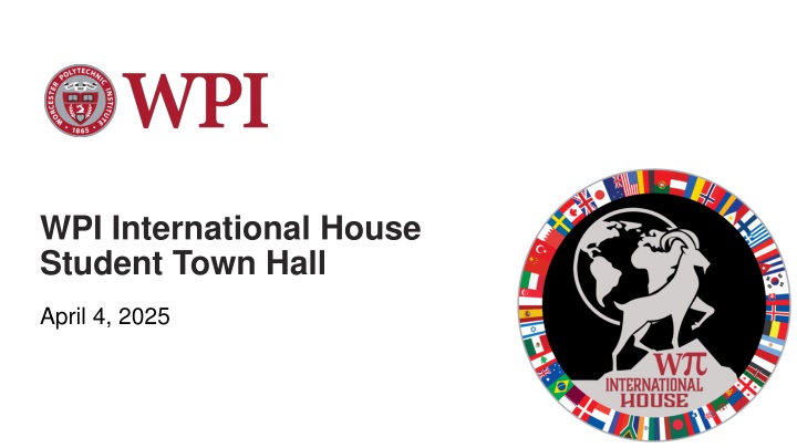 wpi international house student town hall