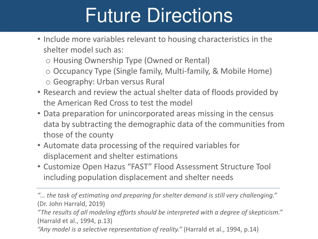future directions