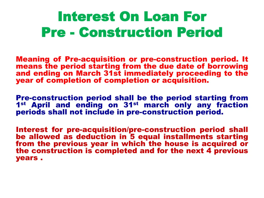 interest on loan for interest on loan
