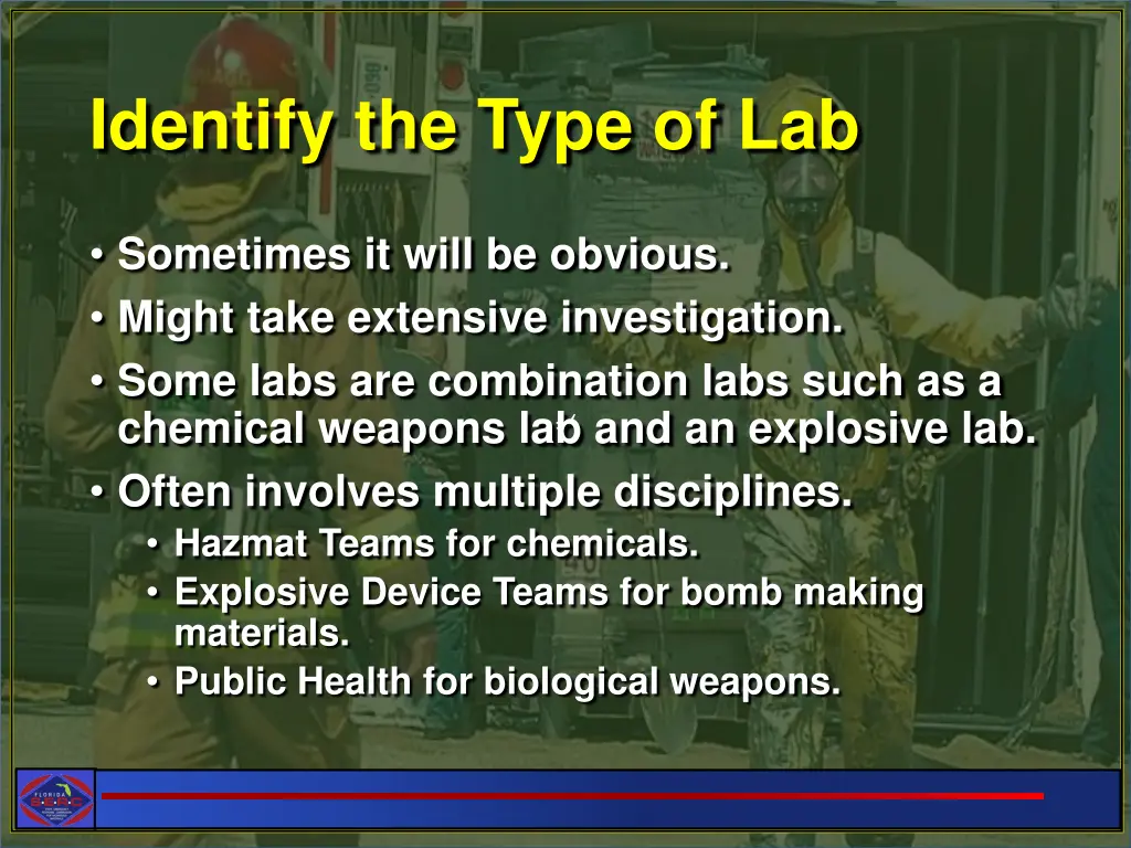 identify the type of lab