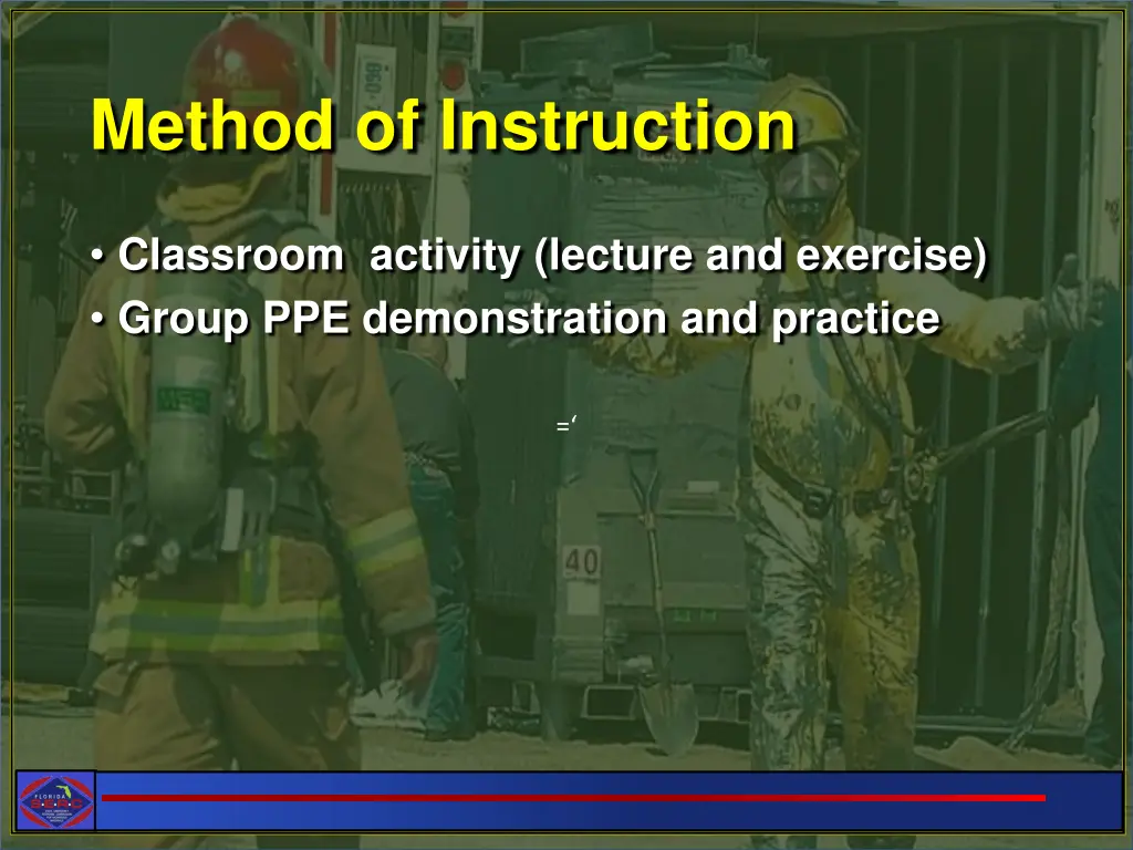 method of instruction