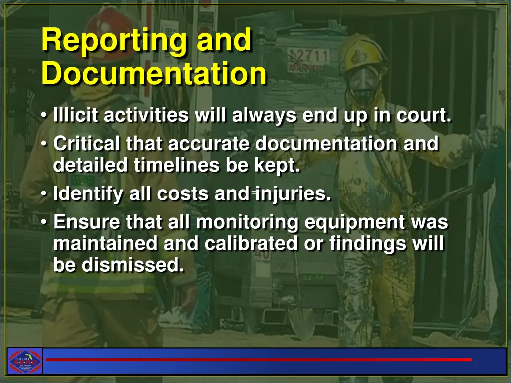 reporting and documentation
