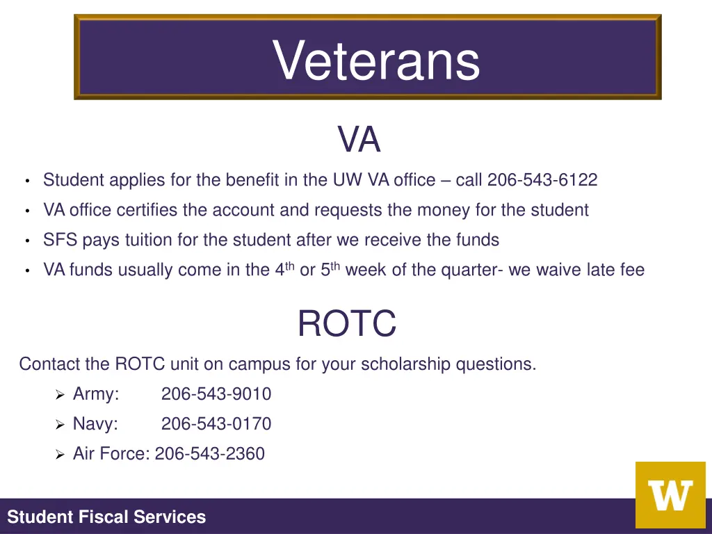 veterans