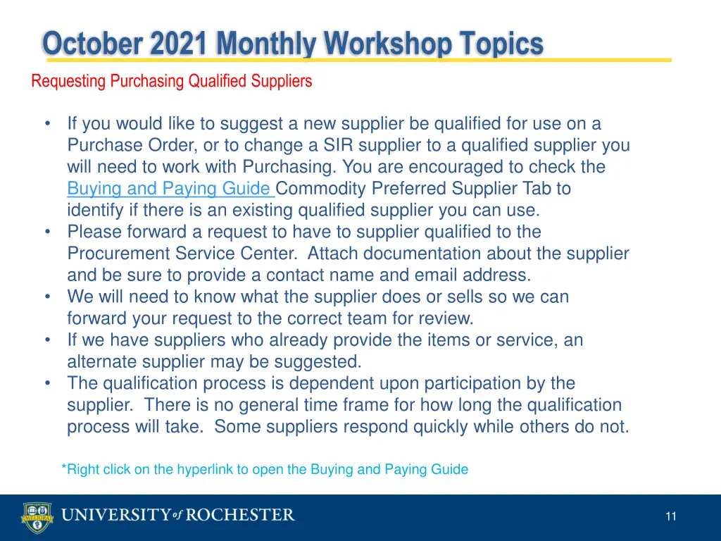 october 2021 monthly workshop topics requesting 2