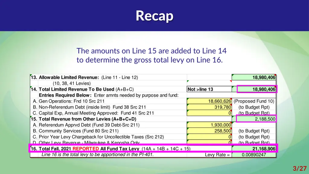 recap 1