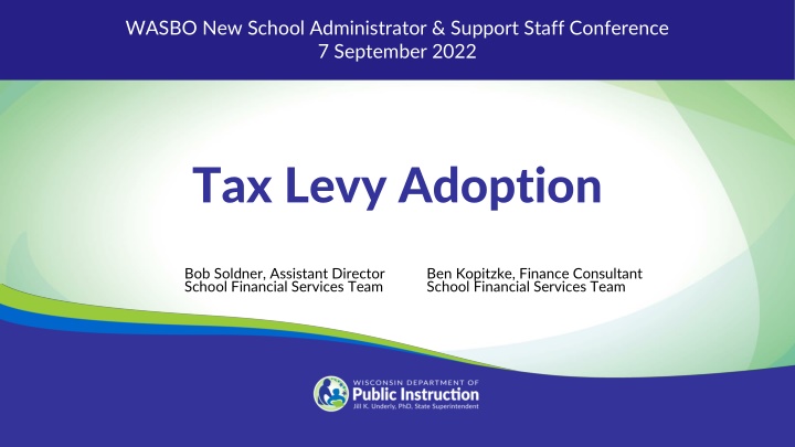 wasbo new school administrator support staff