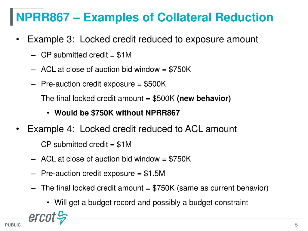 nprr867 examples of collateral reduction 1