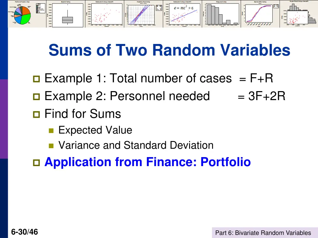 sums of two random variables