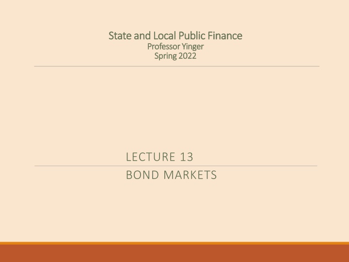 state and local public finance state and local
