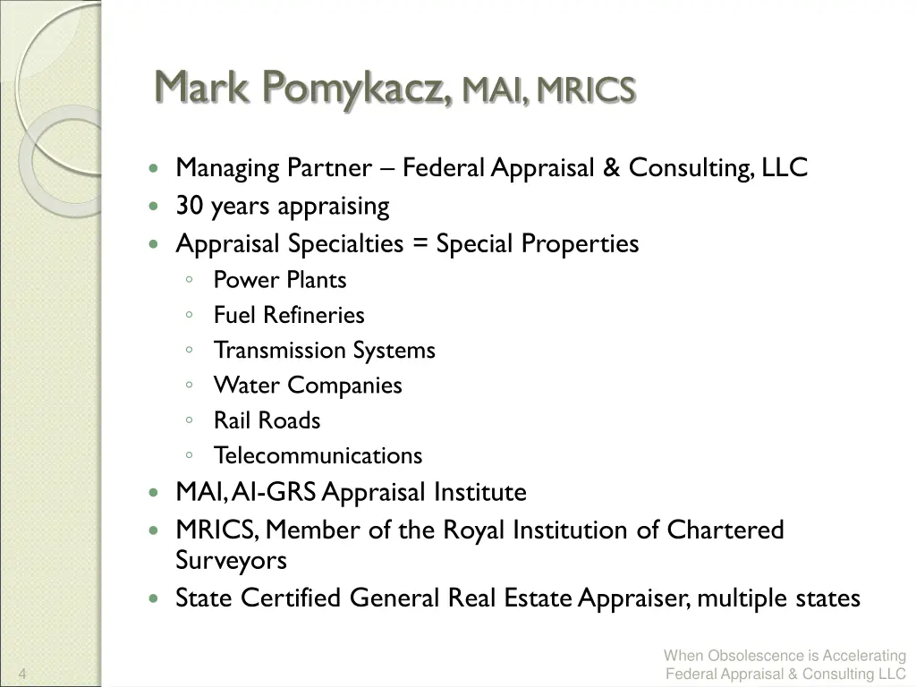 mark pomykacz mai mrics