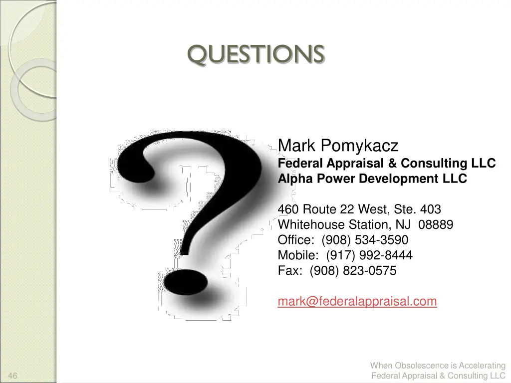 questions