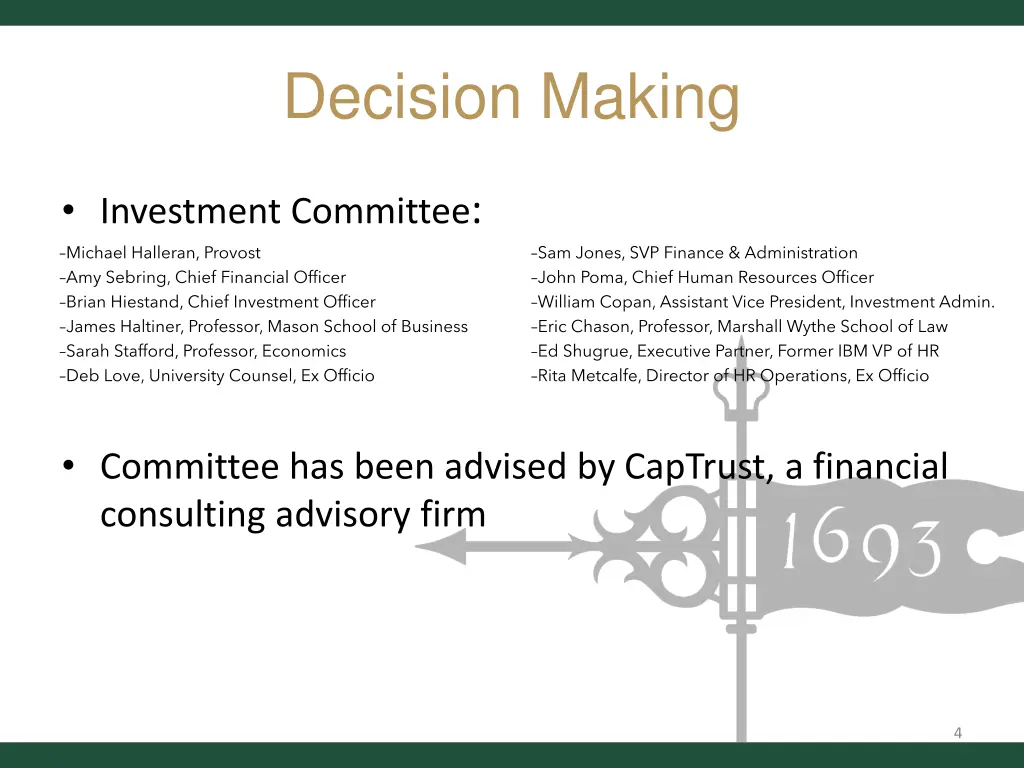 decision making