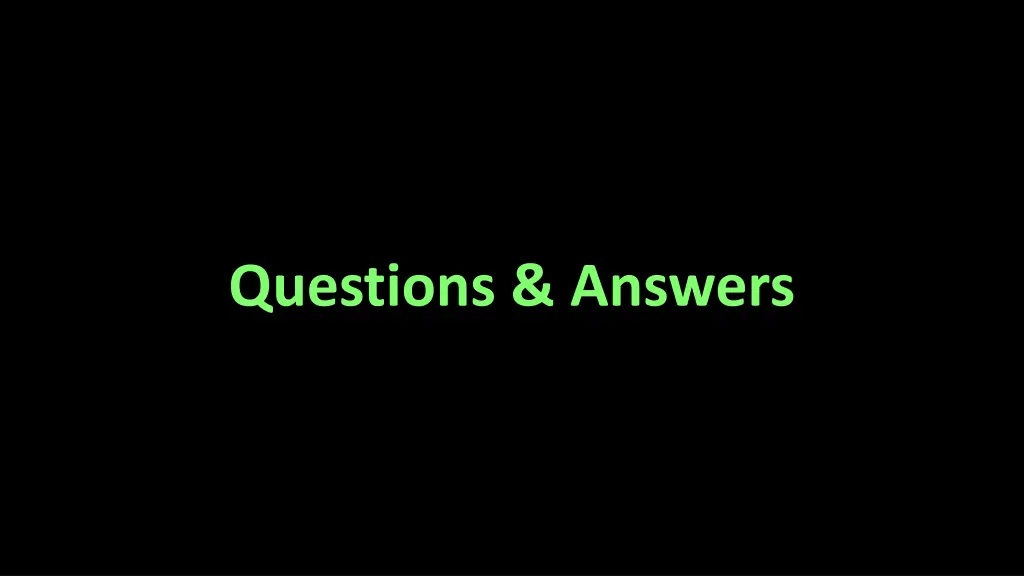 questions answers