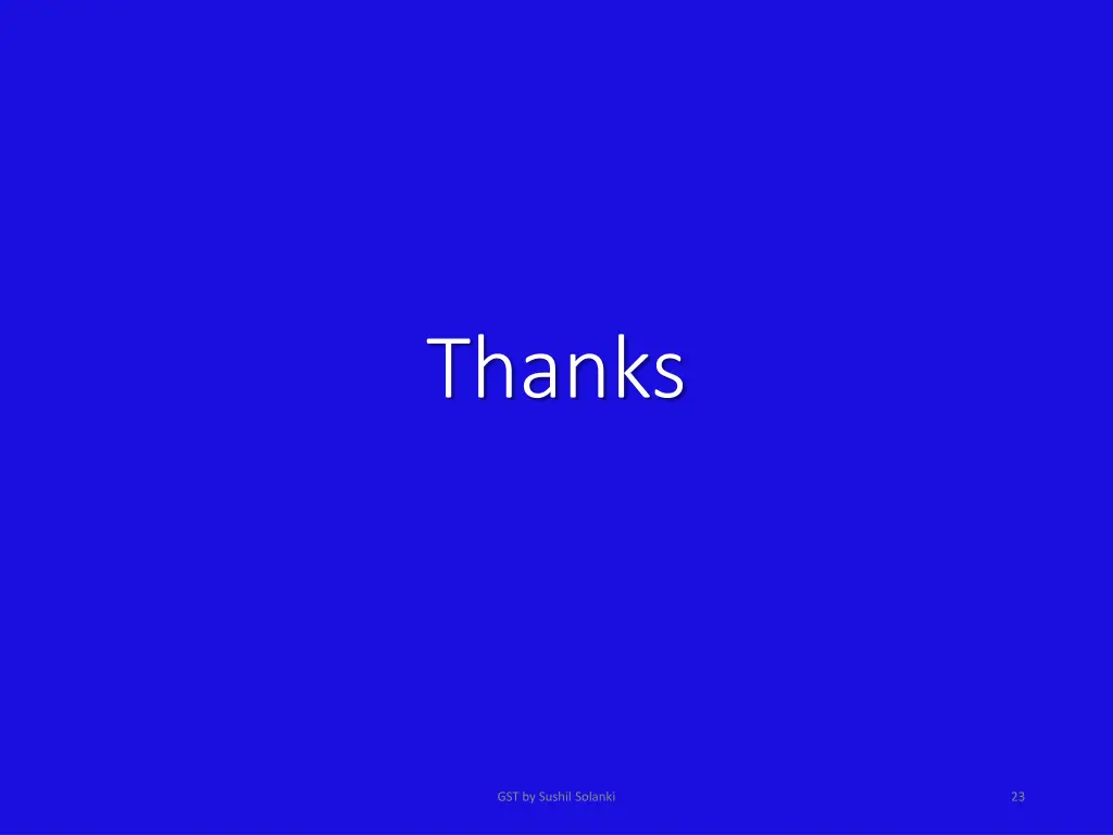 thanks