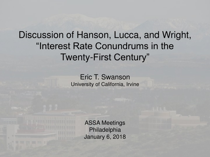 discussion of hanson lucca and wright interest