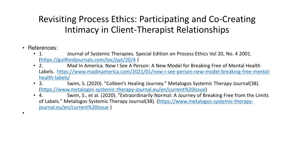 revisiting process ethics participating 2