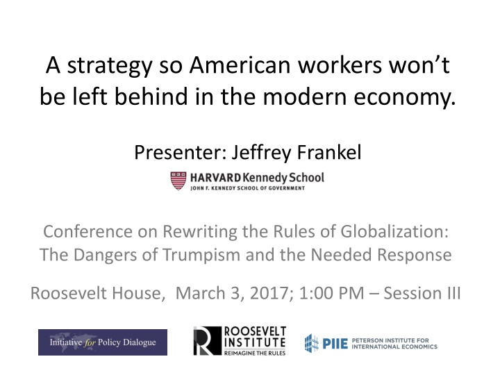 a strategy so american workers won t be left