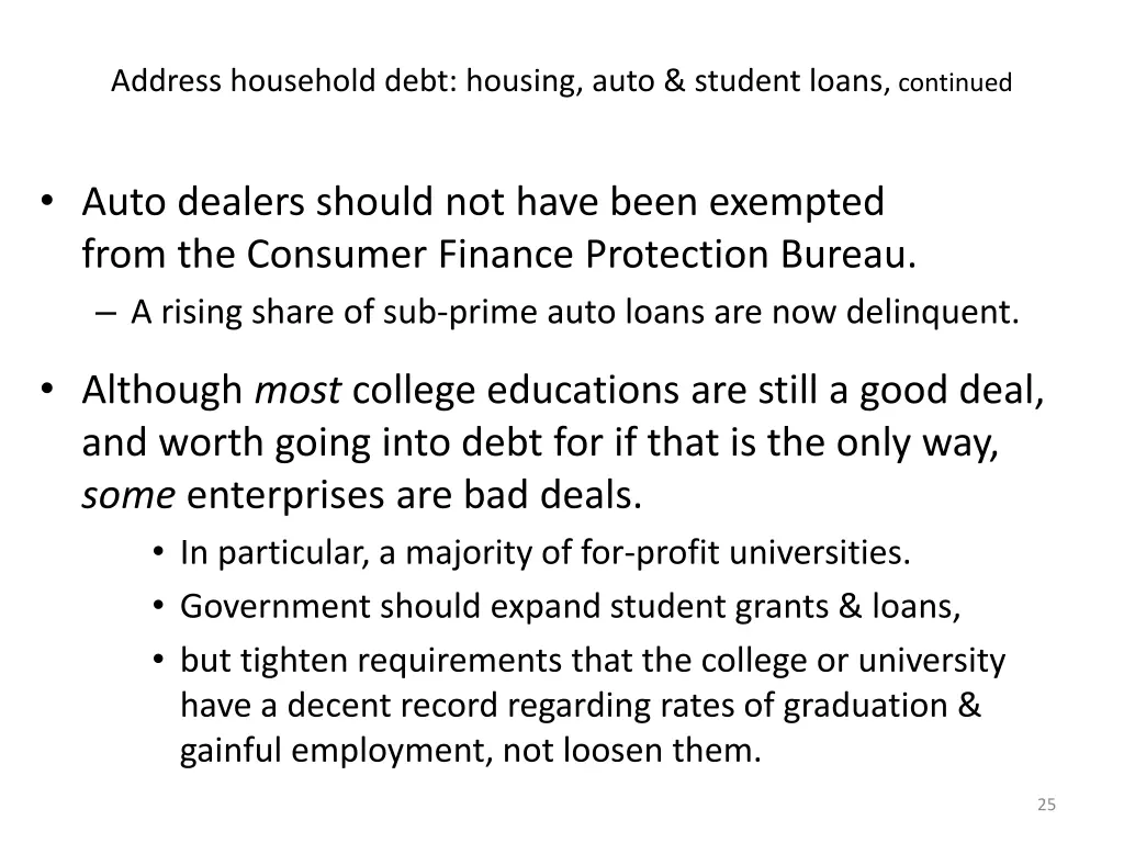 address household debt housing auto student loans