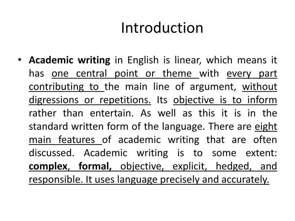 introduction