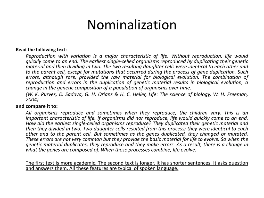 nominalization 1