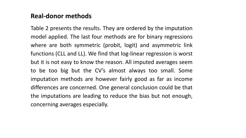 real donor methods