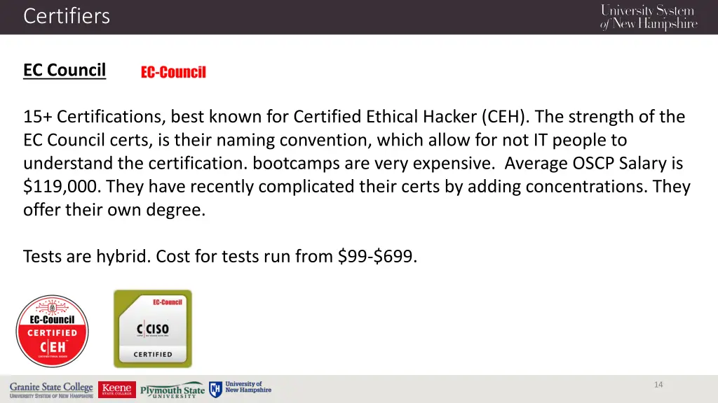certifiers 5