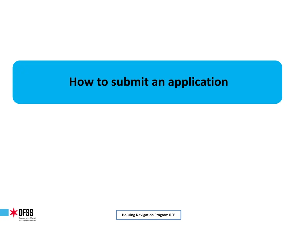 how to submit an application