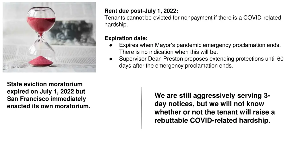 rent due post july 1 2022 tenants cannot