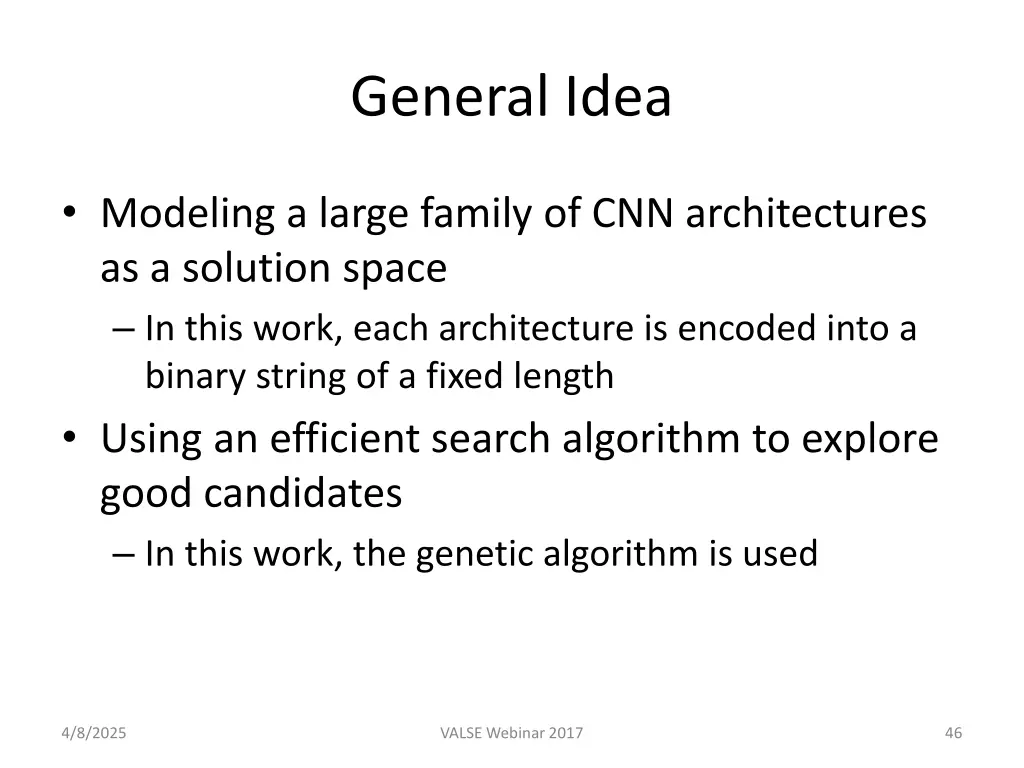 general idea