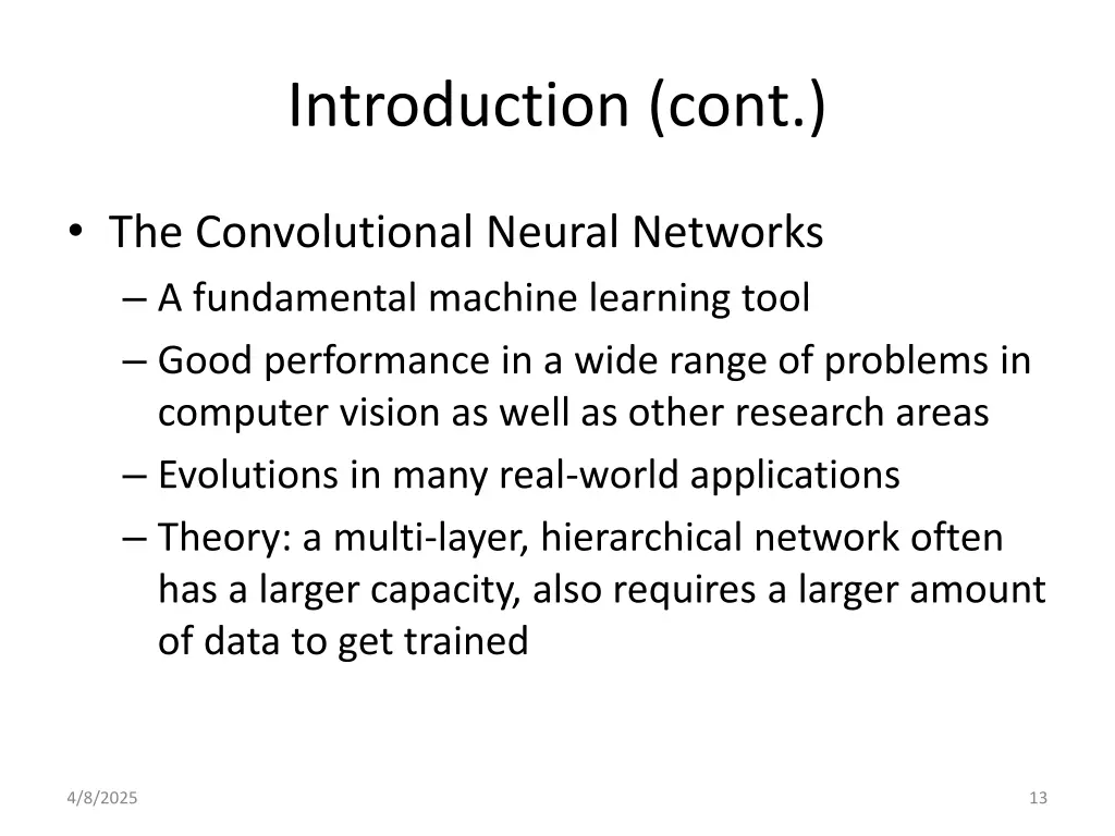 introduction cont